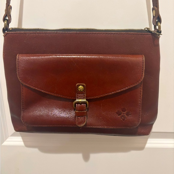 Patricia Nash Handbags - Patricia Nash Kirby East West Leather Crossbody. Imperfections are in pics.